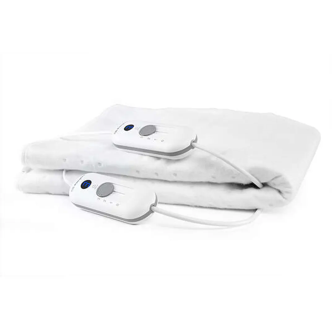 Orbegozo CAH 1450 Calienta Camas Electrico - Calor Persistente - 3 Niveles de Potencia - Sistema de Calor Extra en Pies - Ajuste al Colchon - Apagado  1