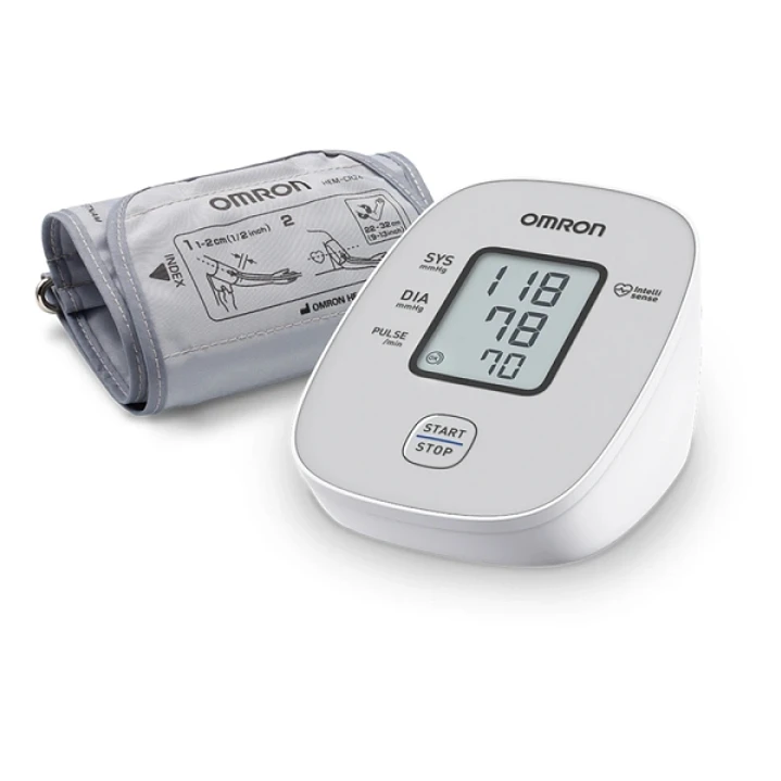 Omron M2 Basic Tensiometro de Brazo - Deteccion Latido Arritmico - Intellisense - Validacion Clinica - Color Blanco 1