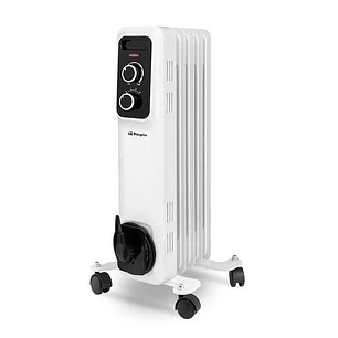 Orbegozo RS 1000 Radiador de Aceite Elegance - Potente y Silencioso - Proteccion contra Sobrecalentamiento y Antivuelco - Facil de Transportar y Manej