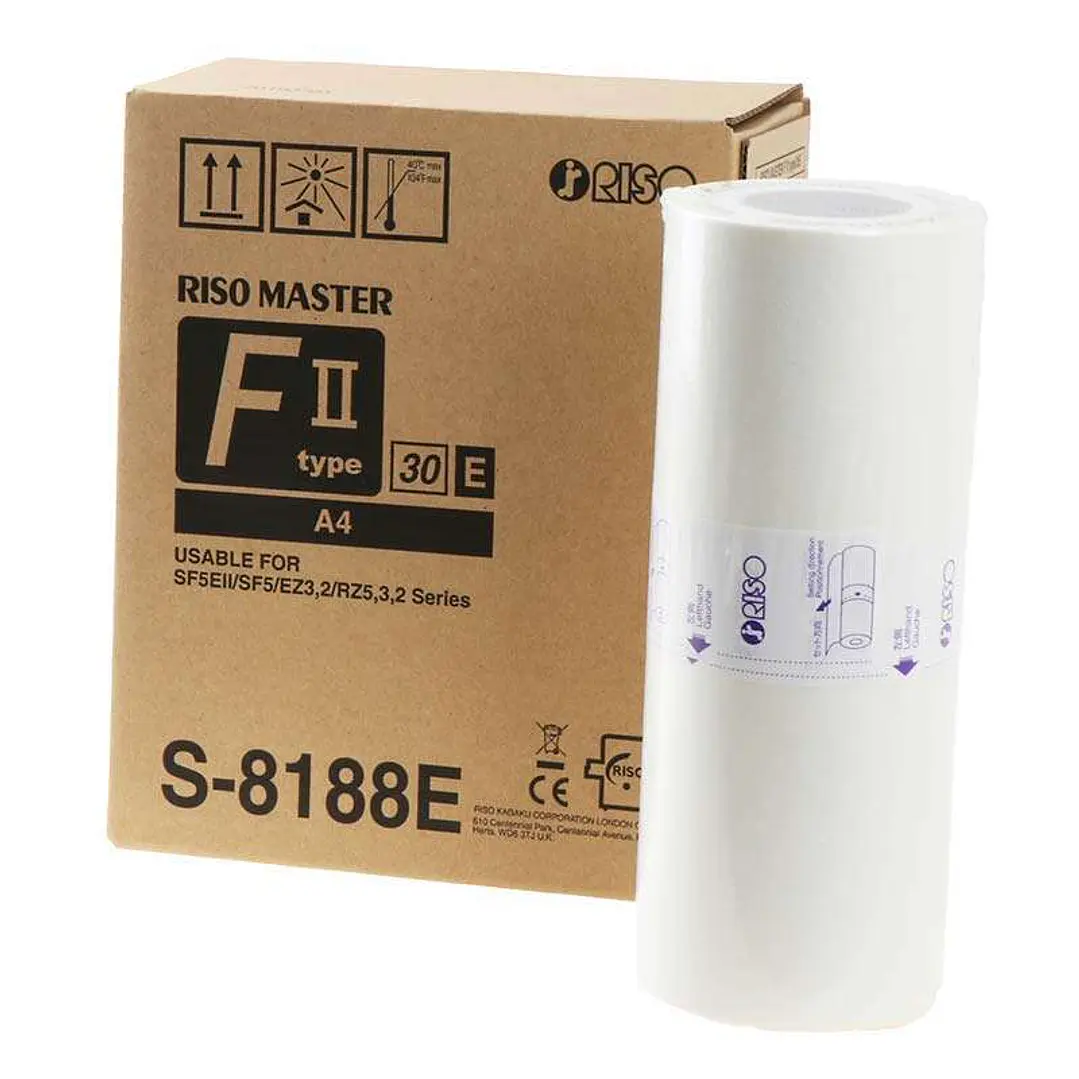 Riso S8188E/S4250E/S6977E/S7611 Pack de 2 Rollos Originales 1