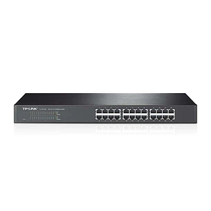 TP-Link Switch para Bastidor - 24 Puertos a 10/100 Mbps - Tecnologia Verde
