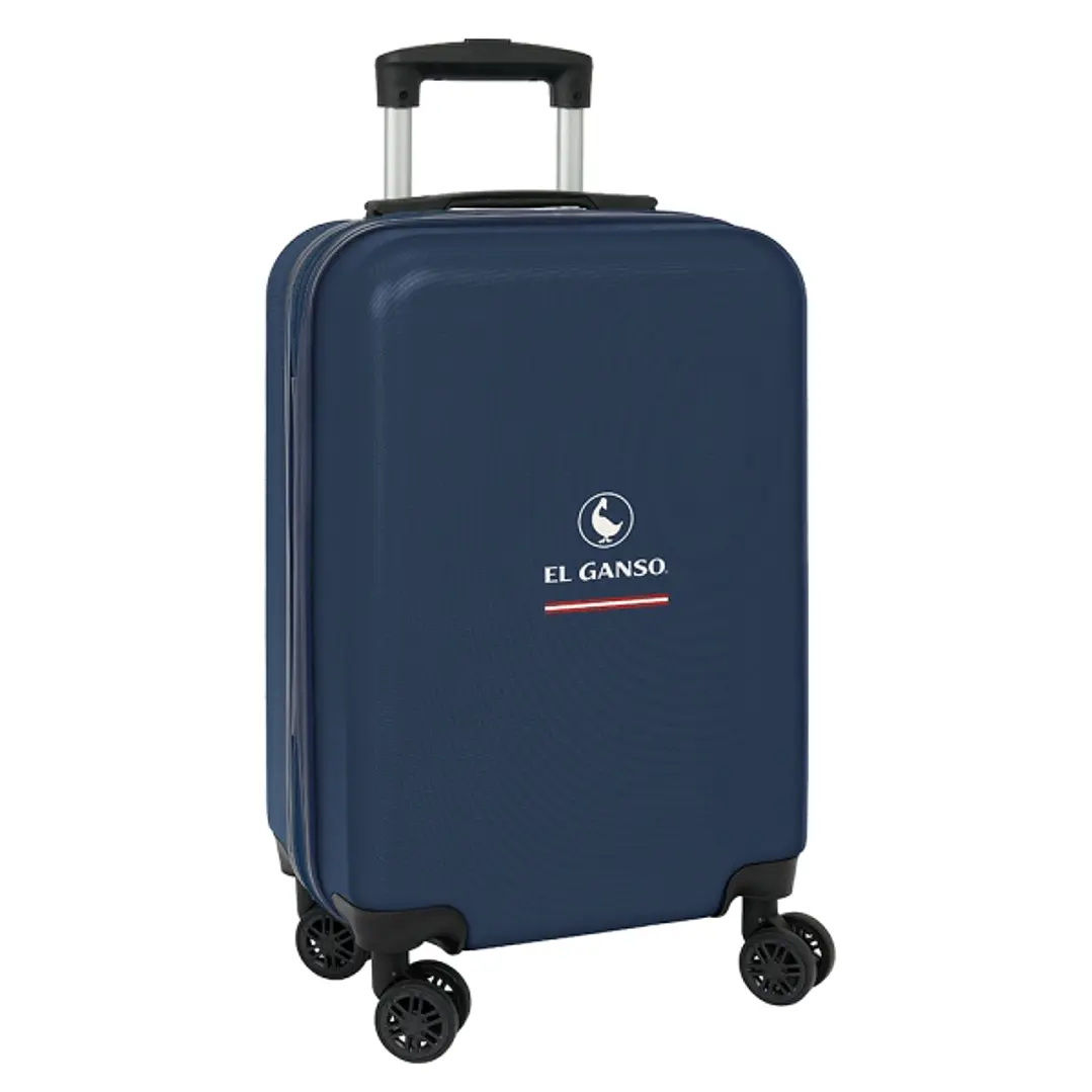 Safta el Ganso Classic Maleta Trolley de Cabina 20 - Cierre con Candado - Interior Forrado - Panel con Cremallera - Cintas con PVC - Ruedas Giratoria 1