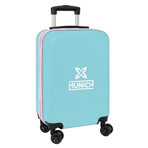 Safta Munich Heaven Maleta Trolley de Cabina 20 - Cierre con Candado - Interior Forrado - Bolsillo de Red - Ruedas Giratorias - Asa Extensible - 40.1