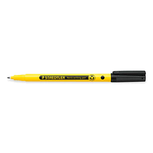 Staedtler 307 Noris Writing Pen Rotulador de Punta Fina - Trazo 0.6mm Aprox - Tinta Base de Agua - Cuerpo Fabricado en un 97% de Plastico Reciclado - 