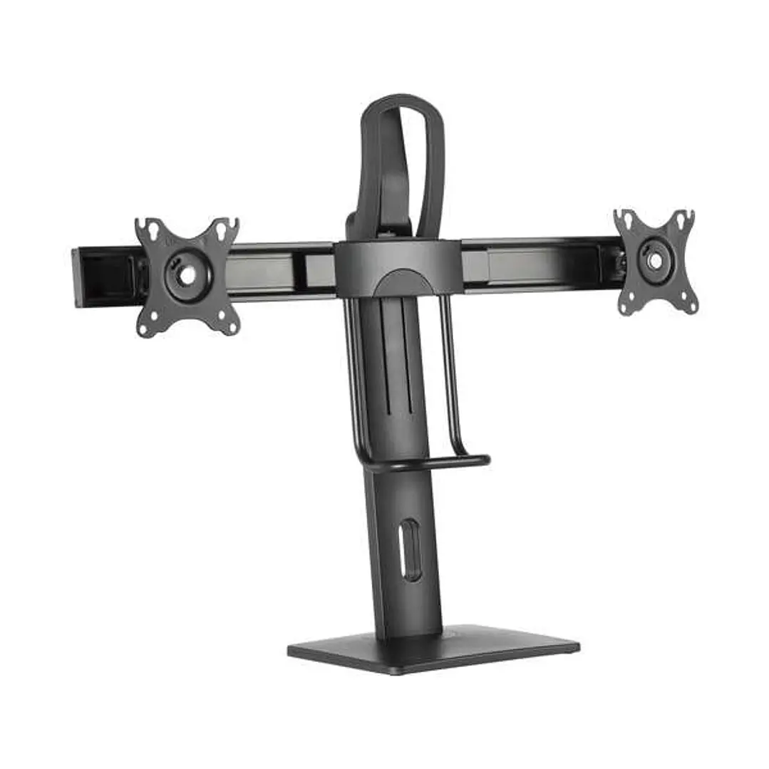 Aisens Soporte de Mesa PRO Contrapeso Giratorio e Inclinable para 2 Monitores (17