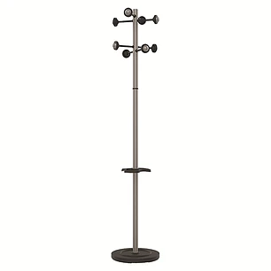 Unilux Perchero Accueil - Elegante Diseño Moderno - Resistente y Duradero - Ideal para Colgar Abrigos y Accesorios - Color Gris Metalizado