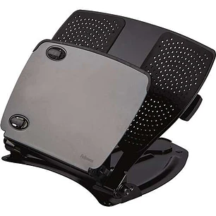 Fellowes Professional Series Soporte para Portatil - Ajustable en 9 Alturas - 4 Puertos USB Incorporados - Ranuras de Ventilacion - Plegable - Color N