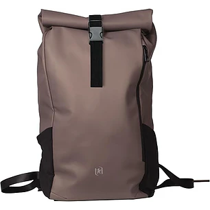 Oxford Identity Roll Top Mochila con Cierre Enrollable 24L - Material Resistente al Agua - Asa Colgador en la Parte Posterior - Bolsillo Frontal con L