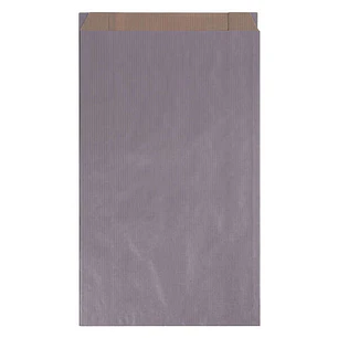 Apli Sobres Kraft Plata 24x43x7mm - Papel Kraft 50g/m² - Reutilizables y Reciclables - Pack de 250