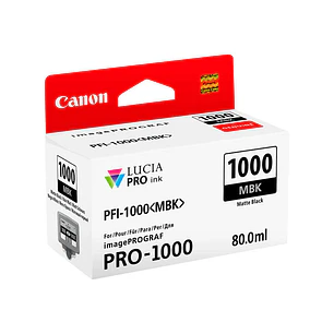 Canon PFI1000 Negro Mate Cartucho de Tinta Original - PFI1000MBK/0545C001