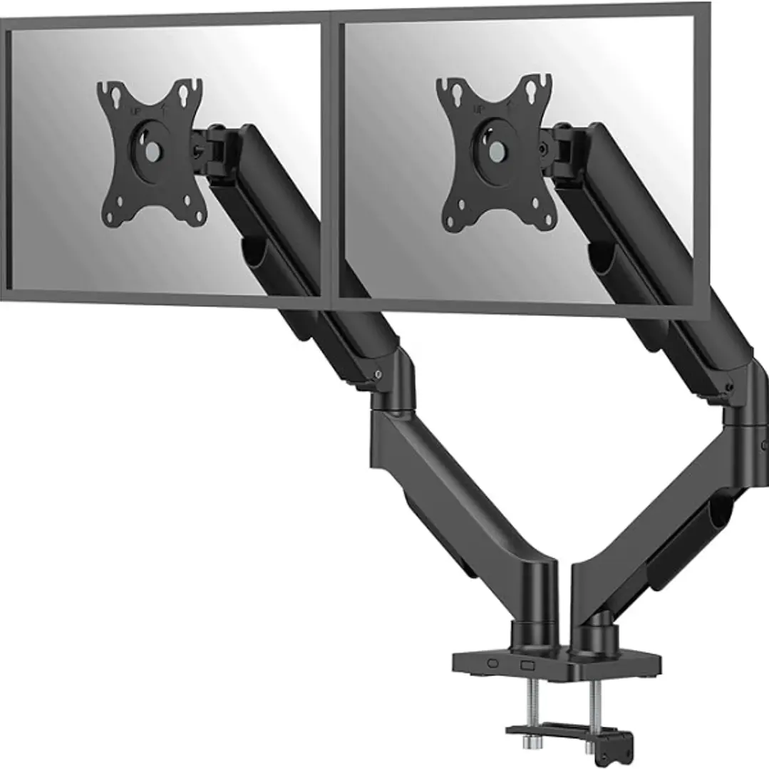 Fellowes Everyday Plus Soporte de Mesa con Brazos para 2 Monitores hasta 32