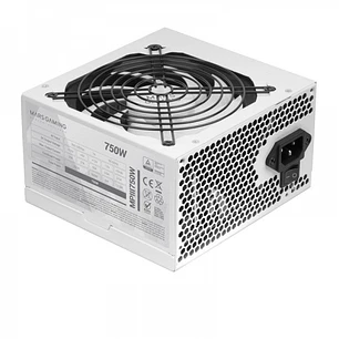 Mars Gaming MPIII MPIII750 Fuente de Alimentacion - Tecnologia AI-RPM - Eficiencia 99% DIGITAL APFC - Funcionamiento Silencioso - Proteccion Avanzada 