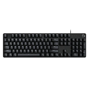 Logitech G413 SE Teclado Mecanico Gaming Retroiluminado - Teclas de Alta Durabilidad - Iluminacion LED Blanca - Anti Ghosting 6 Teclas - Chasis de Alu
