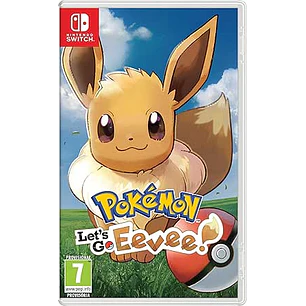 Nintendo Videojuego Pokemon Let's Go Eevee! para Consola Nintendo Switch - Genero RPG por Turnos/Aventura - PEGI 3