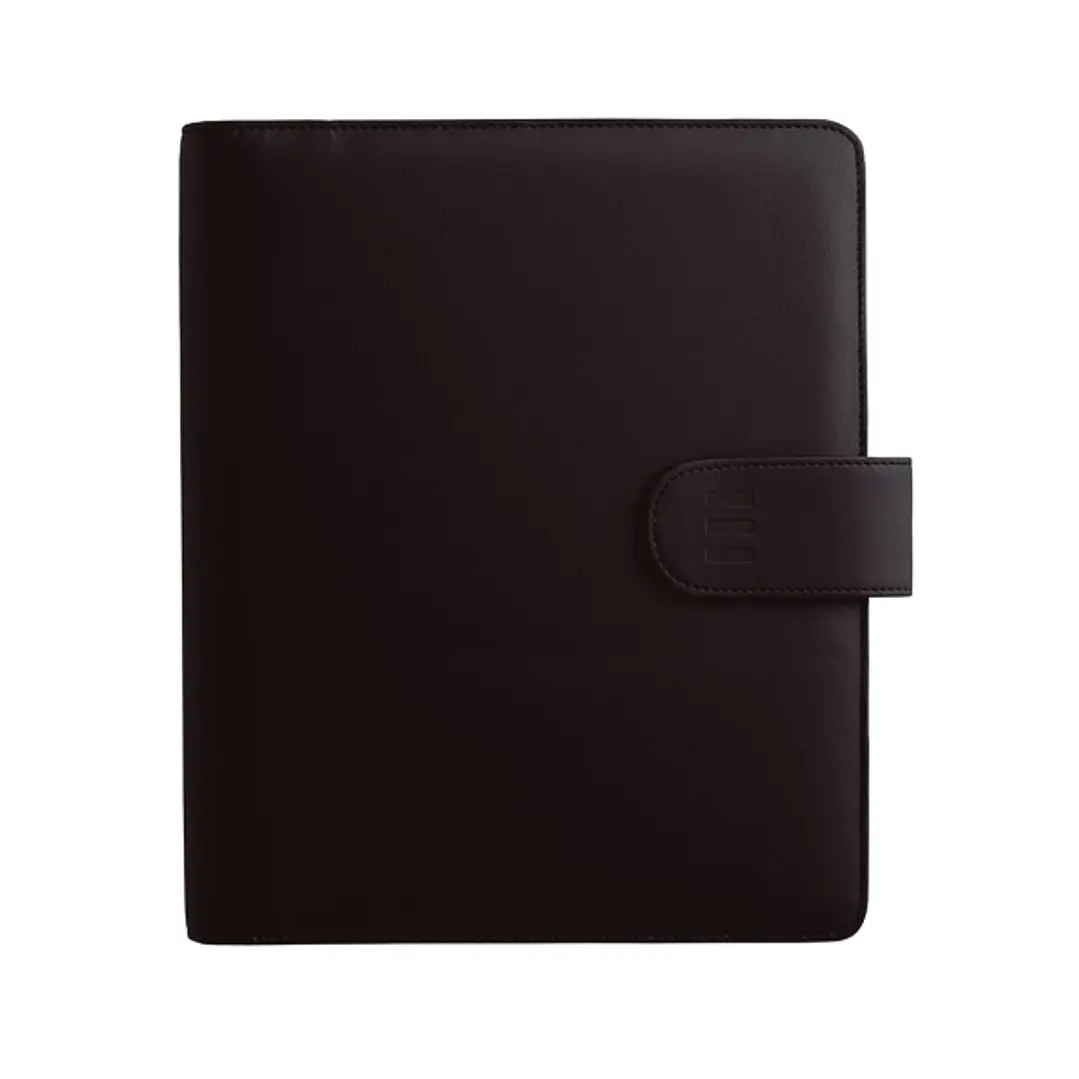 Finocam Open Troya Agenda Organizador en Catalan - Anual 2026 - Formato 1000 - 205x43x249mm - Semana Vista en Vertical - Color Negro 1