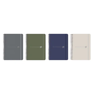 Oxford Cuaderno de Espiral - Formato B5 - 96 Hojas Punteadas - Tapa Extradura - Colores Surtidos