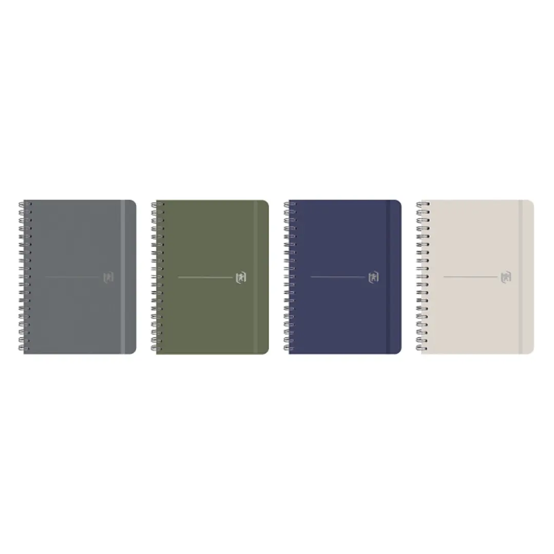 Oxford Cuaderno de Espiral - Formato B5 - 96 Hojas Punteadas - Tapa Extradura - Colores Surtidos 1