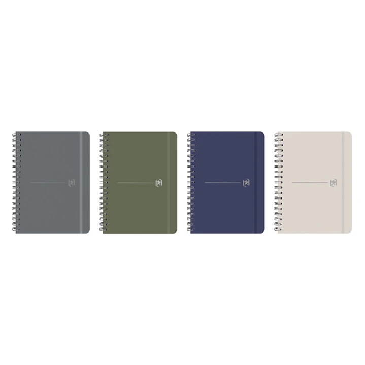 Oxford Cuaderno de Espiral - Formato B5 - 96 Hojas Punteadas - Tapa Extradura - Colores Surtidos 1