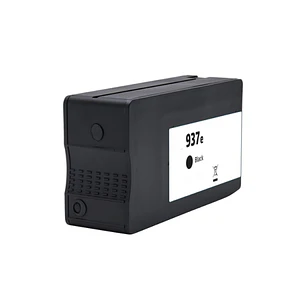 Generico HP 937e XL Negro Cartucho de Tinta Pigmentada - Reemplaza 4S6W9NE/4S6W5NE (Chip reforzado contra actualizaciones)