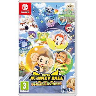 Nintendo Videojuego Super Monkey Ball: Banana Rumble para Consola Nintendo Switch - Genero Plataformas/Fiesta/Arcade - PEGI 3