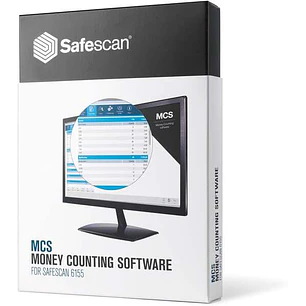 Safescan MCS Software para Conteo de Dinero - Compatible con Safescan 2465-S, 2665-S, 2685-S, 2865-S, 2985-SX, 2995-SX, 1450, 6165 y 6185 - Pack Retai