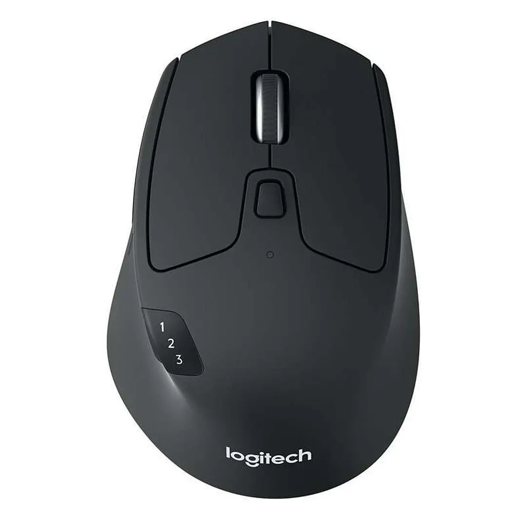 Logitech M720 Triathlon Raton Inalambrico Bluetooth 1000dpi - 7 Botones - Uso Diestro - Color Negro 1