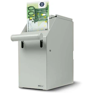 Safescan 4100 Blanca - Almacenamiento Seguro de Billetes - Diseño Duradero de Acero - Acceso Facil y Discreto - Confianza y Calidad Garantizada