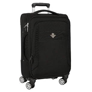 Safta Real Betis Balompie Premium Maleta Trolley de Cabina 20 - Cierre con Candado - Cintas Sujetaequipaje - Asas Superior y Lateral - Protecciones L