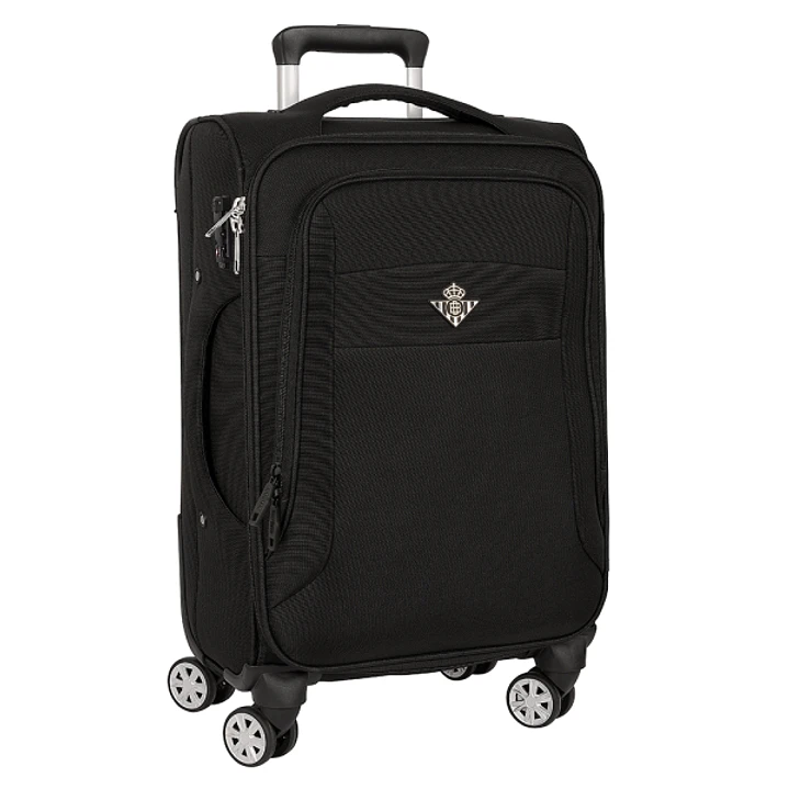 Safta Real Betis Balompie Premium Maleta Trolley de Cabina 20 - Cierre con Candado - Cintas Sujetaequipaje - Asas Superior y Lateral - Protecciones L 1
