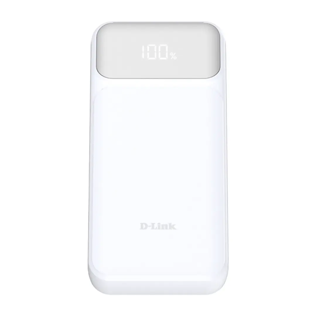 D-Link DPP-201 Powerbank 20.000mAh - 65W PD 3.0 - QC 3.0 - Color Blanco 1
