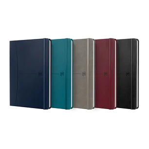 Oxford Signature Cuaderno Cosido Tapa Extradura A5 - 1 Linea - 80 Hojas - Colores Surtidos
