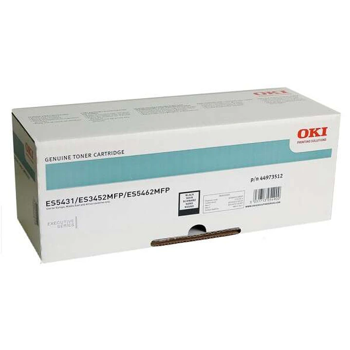 OKI Executive ES3452 MFP/ES5431DN/ES5462 MFP Negro Cartucho de Toner Original - 44973512 1
