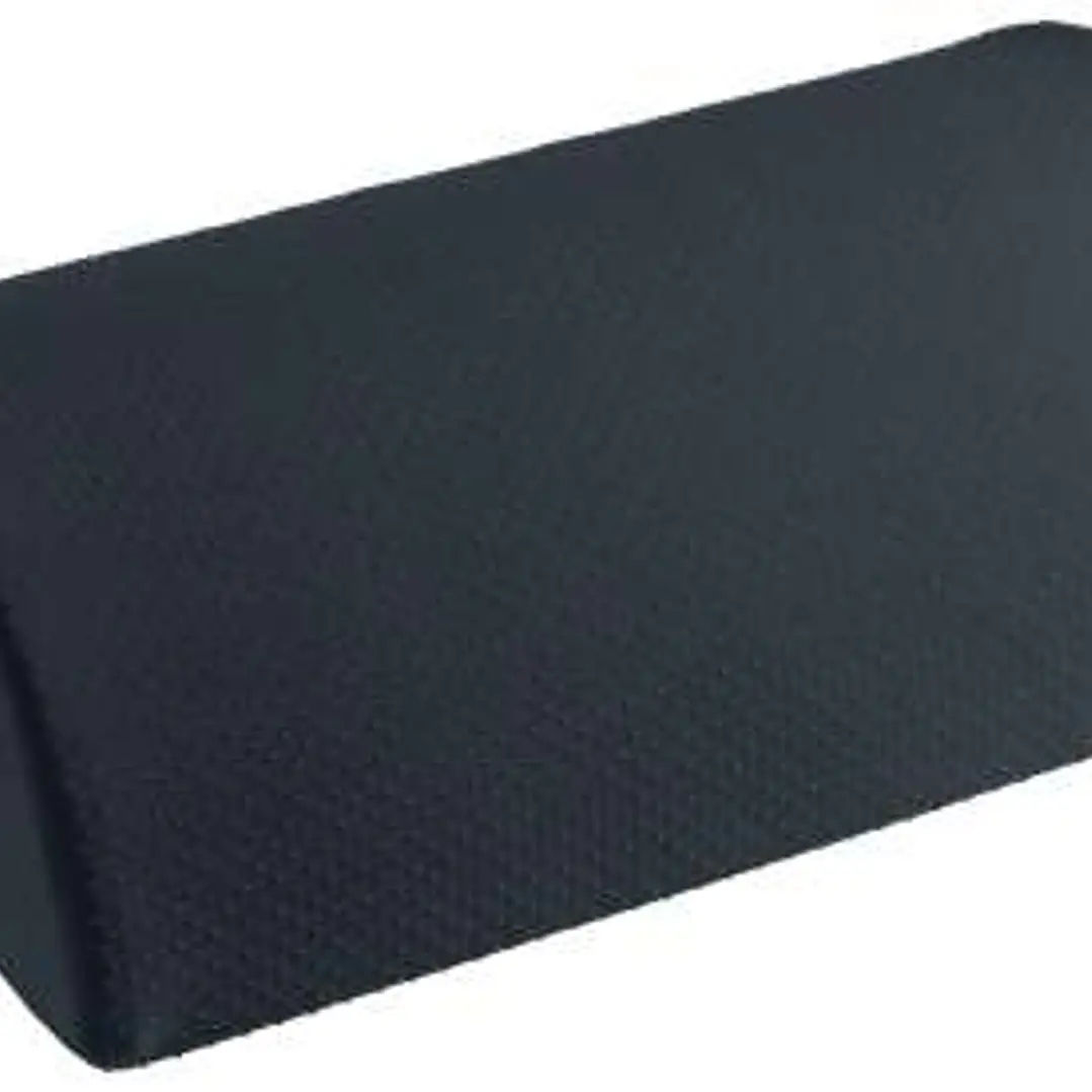 Leitz Ergo Cosy Reposapies de Escritorio - Promueve una Postura Saludable - Mejora la Circulacion - Funda Lavable - Para Usar con Calcetines o Descalz 1