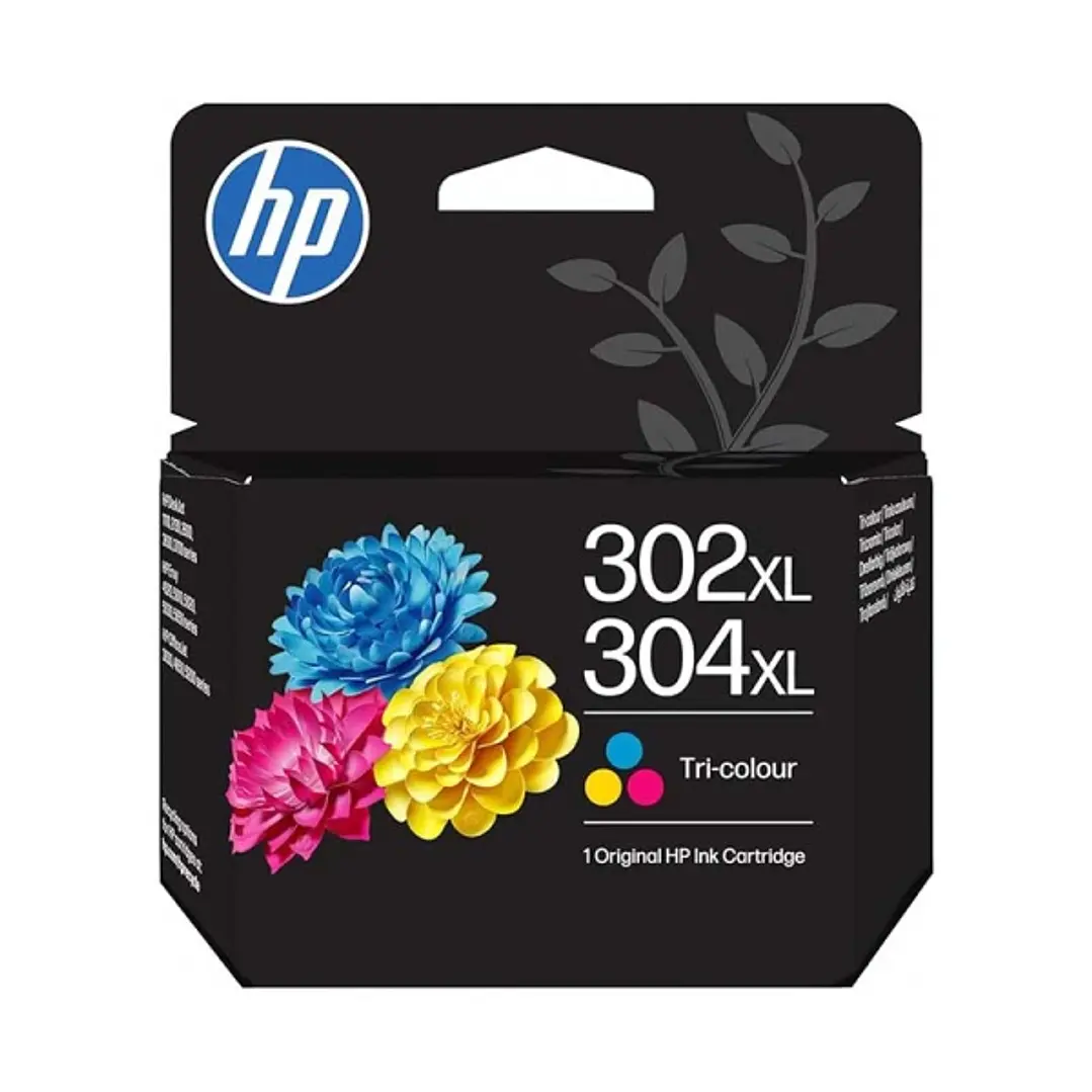 HP 302XL/304XL Color Cartucho de Tinta Original - B7RT8AE/F6U67AE/N9K07AE 1