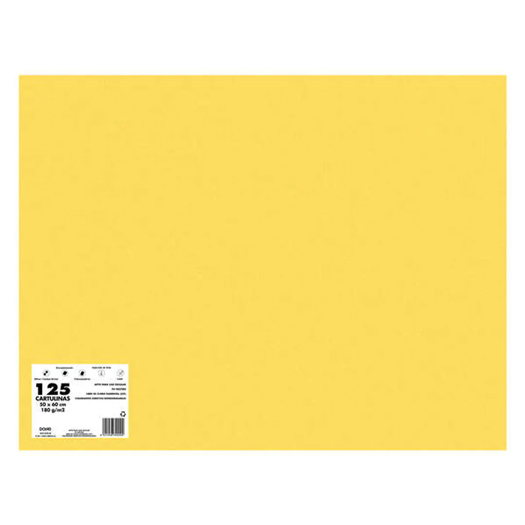 Dohe Cartulinas de Colores de 180 G/M2 - PH Neutro - Libres de Cloro Elemental - Colorantes Directos Biodegradables - para Todo Tipo de Impresion - Pa 1