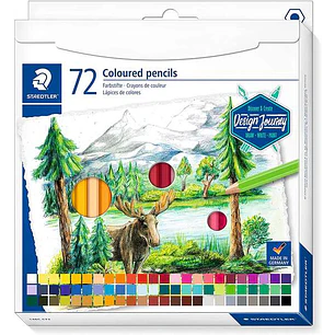 Staedtler 146C Pack de 72 Lapices de Colores - Mina Suave - Colores Surtidos