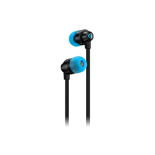 Logitech G333 Auriculares Gaming con Microfono - Adaptador USB-C - Multiplataforma - Altavoces Dinamicos - Jack 3.5mm - Color Negro/Azul