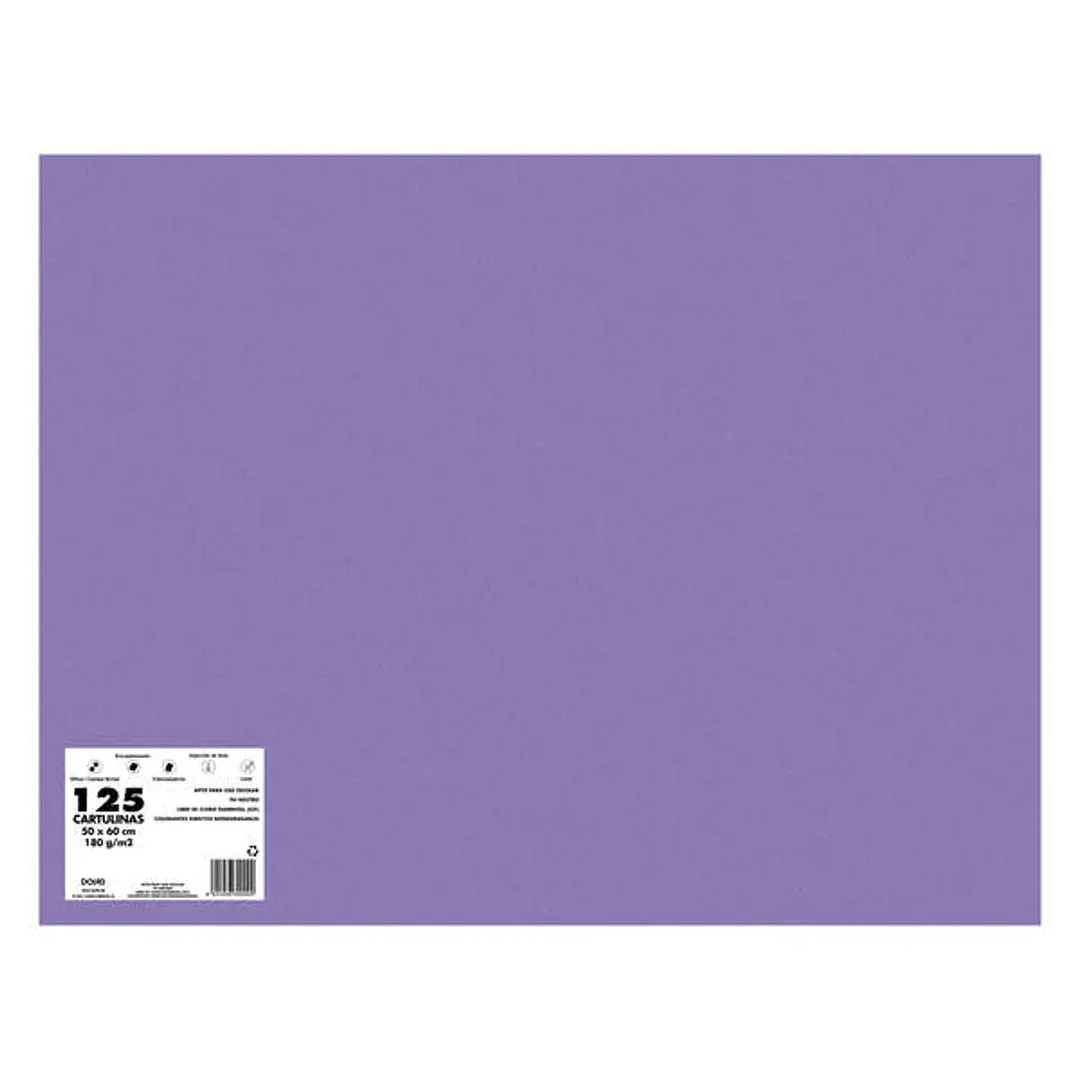 Dohe Cartulinas de Colores de 180 G/M2 - PH Neutro - Libres de Cloro Elemental - Colorantes Directos Biodegradables - para Impresion Offset, Inyeccion 1