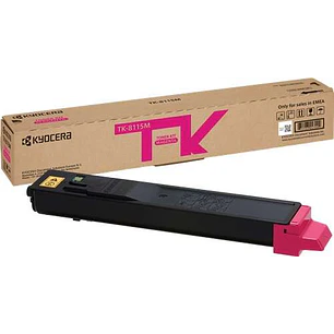 Kyocera TK8115 Magenta Cartucho de Toner Original - 1T02P3BNL0/TK8115M
