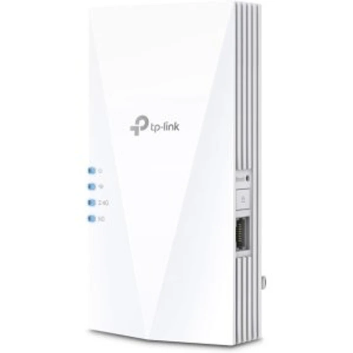 TP-Link RE580X Extensor WiFi de Doble Banda - Velocidad hasta 1.5Gbps - Configuracion Sencilla con WPS o App - WiFi AX1500 - Ethernet - Color Blanco 1