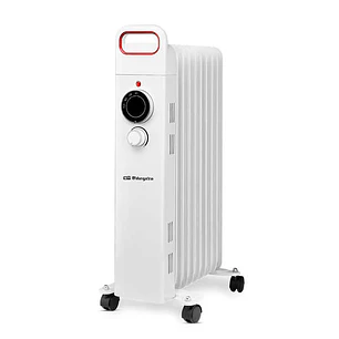 Orbegozo RU 2000 Radiador de Aceite Potente y Seguro - Potencia Maxima 2000W - 9 Elementos Calorificos - Proteccion contra Sobrecalentamiento y Antivu
