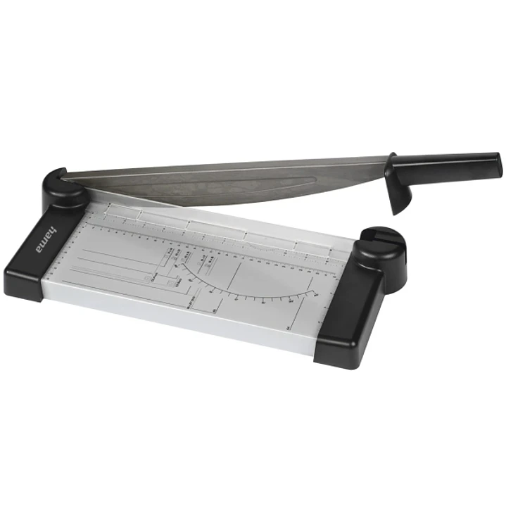 Hama Procut S 330 Plus Guillotina - Longitud de Corte 330mm - Metal - 19.5x6x57.5cm - Color Negro y Gris 1