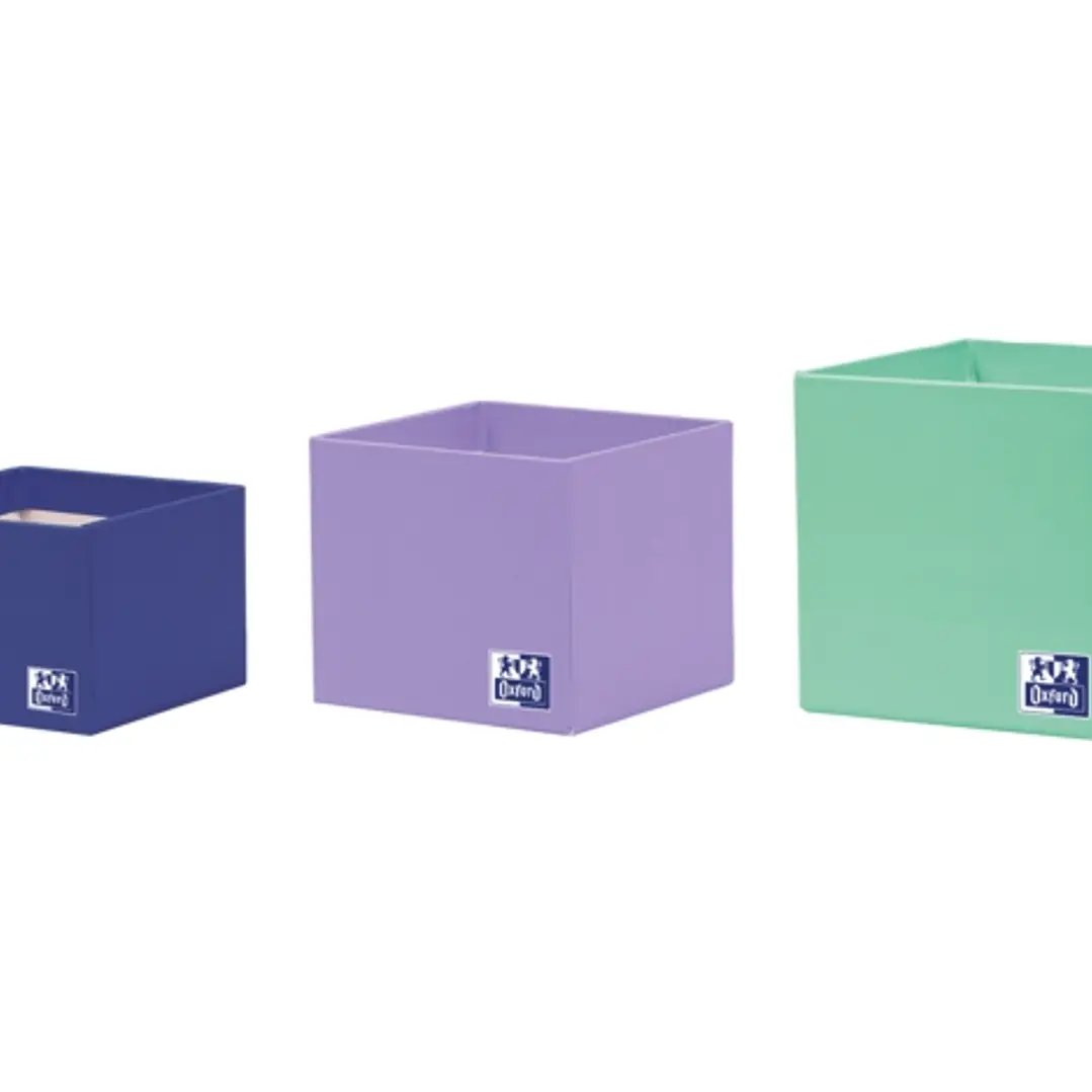 Oxford Portabolis 3 Cubiletes - Organizador de Escritorio - Incluye 3 Compartimentos - Diseño Compacto y Funcional 1