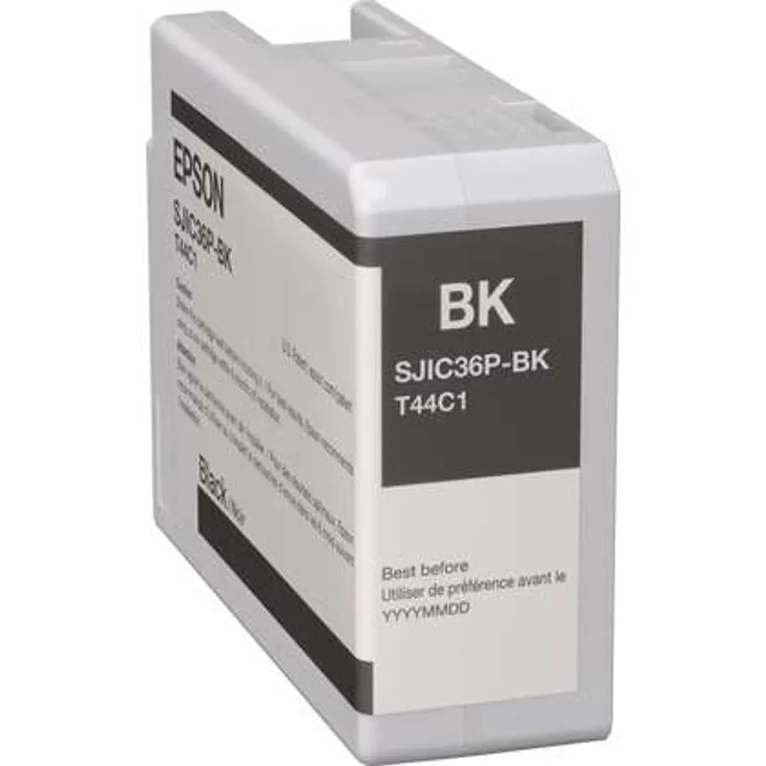 Epson SJIC36P Negro Cartucho de Tinta Original - C13T44C140/SJIC36P(K) 1