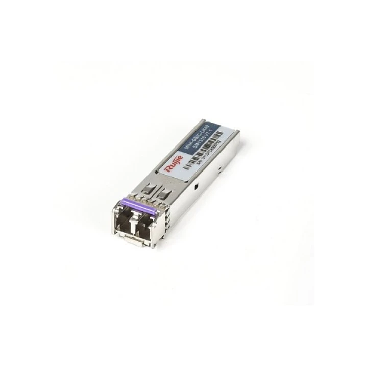 Ruijie MINI-GBIC-LX-SM1310 Modulo Transceptor SFP - 1000Base-LX - Fibra Optica hasta 10km - Longitud de Onda de 1310nm - Color Acero 1
