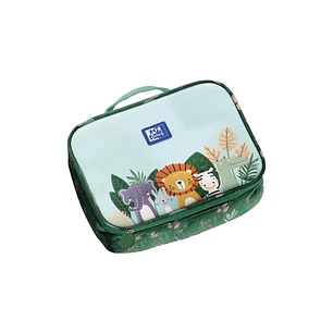 Oxford Kids Porta Alimentos Termico Animal Besties - Diseño Divertido de Animal Besties - Mantiene la Comida Caliente o Fria - Ideal para Llevar al Co