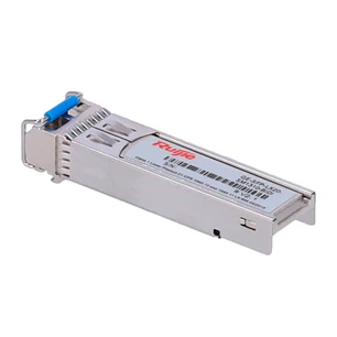 Ruijie GE-SFP-LX20-SM1310-BIDI Modulo Transceptor SFP - 1000Base-LX - Fibra Optica hasta 20km - Bidireccional - Conector LC - Transmision a 1550nm y R