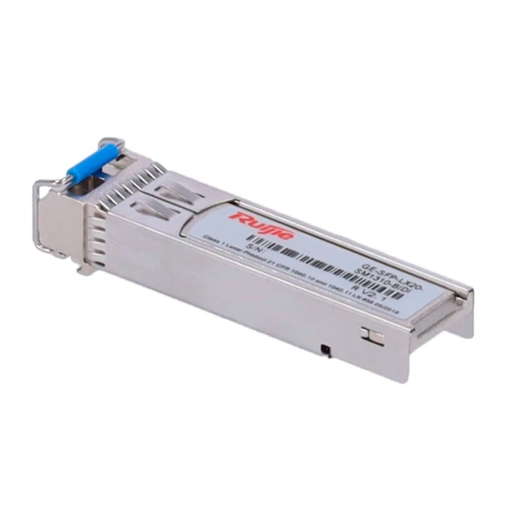 Ruijie GE-SFP-LX20-SM1310-BIDI Modulo Transceptor SFP - 1000Base-LX - Fibra Optica hasta 20km - Bidireccional - Conector LC - Transmision a 1550nm y R 1