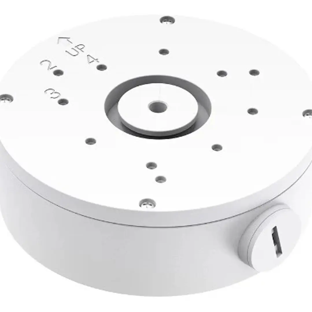 TP-Link Vigi VJB-305 Soporte de Montaje para Camaras - Aluminio - Resistente al Agua - Incluye Accesorios - Practico para Ocultar Cables - Color Blanc 1