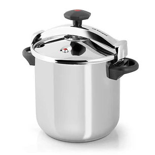 Orbegozo HPL 10070 Olla a Presion Clasica - Coccion Perfecta y Segura - Sistema de Cierre Progresivo - Compatible con Todo Tipo de Fuegos - Capacidad 